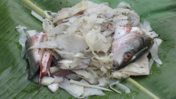 Đặc sản cá Ốt đồ có một không hai của người Mường Hòa Bình